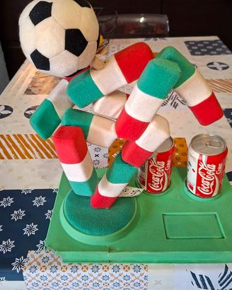 mascott italia 90 coca cola raro