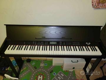 Vida XL Pianoforte Classico Digitale Elettronico