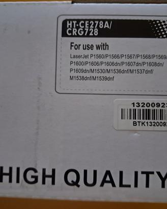 4 cartucce Toner compatibile HP 78A