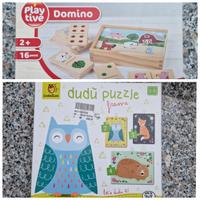 Giochi educativi puzzle e domino