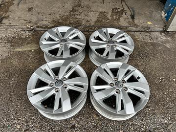 4 Cerchi in Lega originali vw da 15