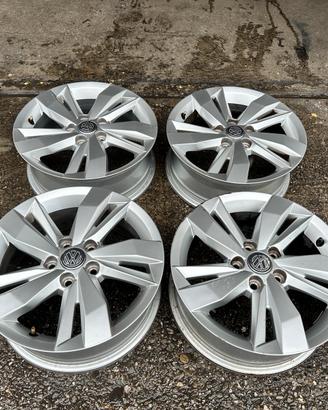 4 Cerchi in Lega originali vw da 15
