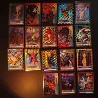 Lotto Carte Digimon Foil Serie Gialla diverse