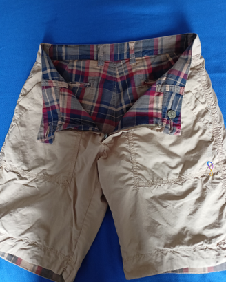 Pantaloni corti double face Woolrich