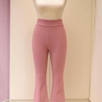 Pantaloni, zampa, Zara, Rosa, Moda, Donna