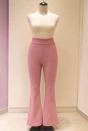 Pantaloni, zampa, Zara, Rosa, Moda, Donna