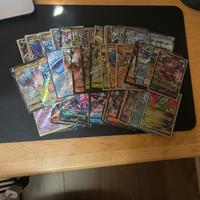 Lotto 74 carte pokemon rare V/EX