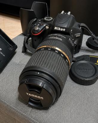 Nikon D5100 + 4 Obiettivi + Flash + Accessori