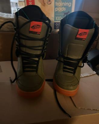 Scarponi snowboard Vans taglia 42,5