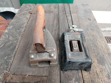 Ferro da stiro con fornelletto  a gas