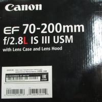 CANON EF 70-200/2.8 L IS III USM