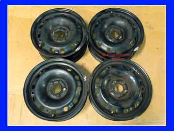 Cerchi in ferro 6 x 15 per VOLKSWAGEN Polo 14-20