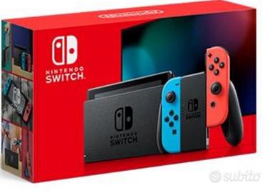 Nintendo switch con giochi e accessori