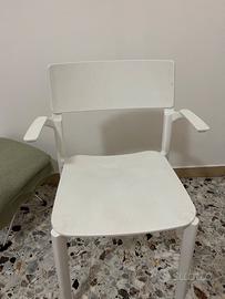 Sedia bianca Ikea