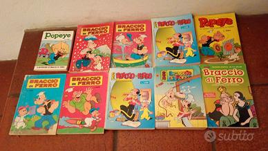 BRACCIO DI FERRO MINI LOTTO VARI NUMERI