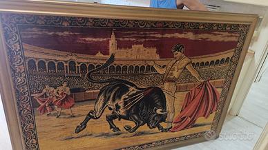 Arazzo vintage corrida - grande formato 