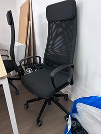 Sedia da ufficio nera