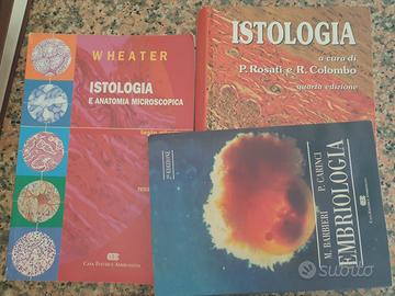 Libri medicina ISTOLOGIA Rosati+ Wheater+ embrio