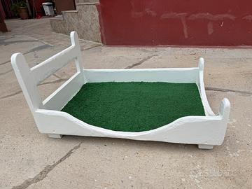 Sdraietta per cani in legno