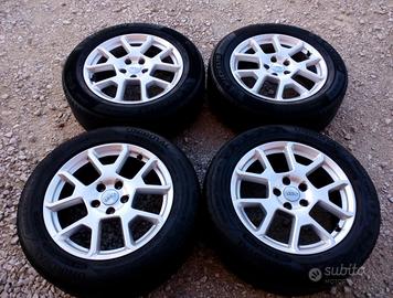cerchi e gomme 17 originali jeep 