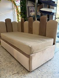 Divano letto modello plasmo doppio letto estraibil