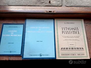 3 libri di musica e solfeggio volume 1