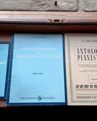 3 libri di musica e solfeggio volume 1