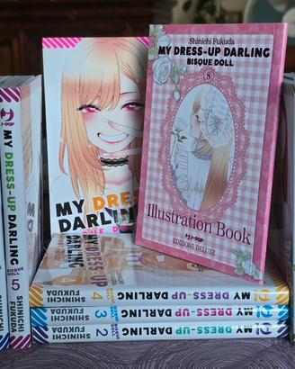 My Dress-Up Darling + Illustration Book Deluxe
