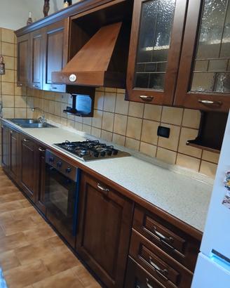 cucina in vero legno 