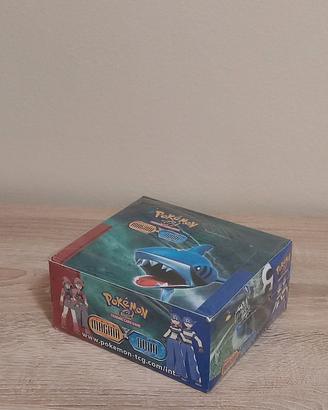 box Pokemon EX magma vs aqua 2004,con 36 bustine