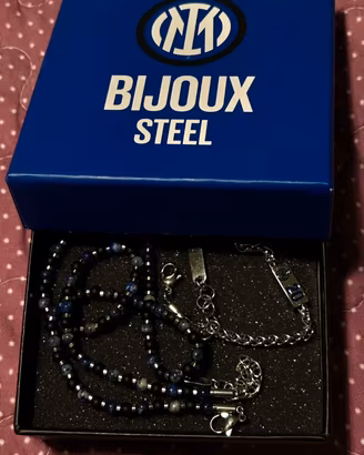 Collana e bracciale inter seconda stella