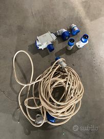 Prolunga cavo Campeggio e 5 adattatori