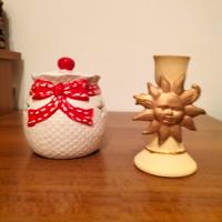 Porta candele natalizi