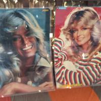 charlie's angels poster plastificati farah fawcett