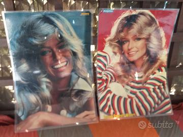 charlie's angels poster plastificati farah fawcett