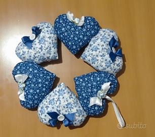 ghirlanda natalizia in stoffa