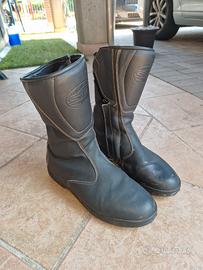 stivali moto sidi in pelle 43