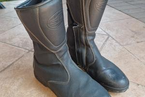 stivali moto sidi in pelle 43