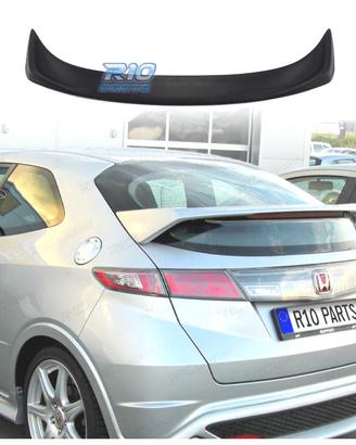 SPOILER PER HONDA CIVIC 8 HATCHBACK 08-12 LOOK R