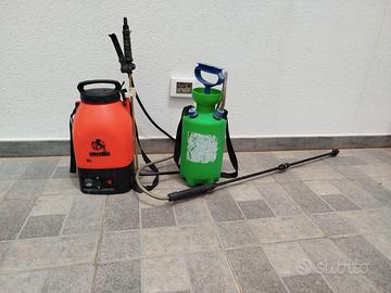 pompe irrorazioni a batteria e manuale