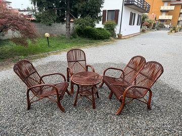 Salottino Bamboo Giardino