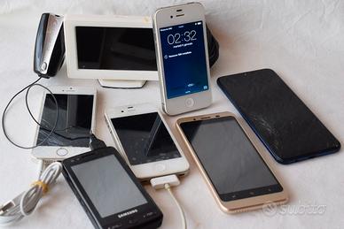 iPhone e Samsung vintage per pezzi di ricambio