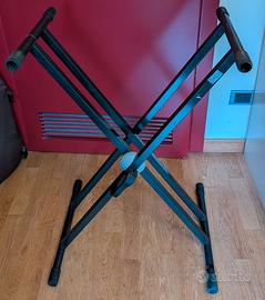 SUPPORTO A DOPPIO TELAIO PER TASTIERA  PROEL SPL25