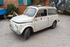 Fiat 500 giardiniera d"epoca