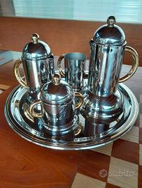 Set da caffè linea orchidea inoxpran