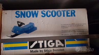 bob slitta neve snow scooter stiga