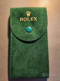 Pochette Rolex custodia porta orologio