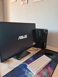 Pc Gaming+Monitor+Tastiera+Mouse