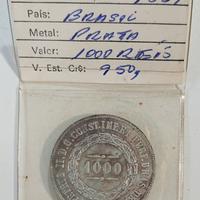 1000 reis 1859 argento