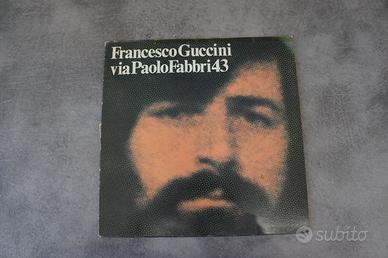 FRANCESCO GUCCINI - VIAPAOLOFABBRI43 vinile